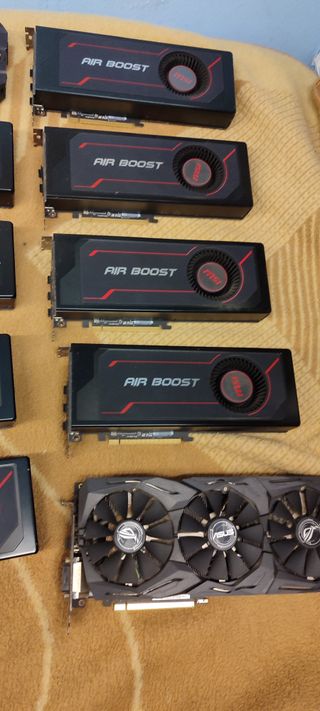 Lote 10 Tarjetas Gráficas Gigabyte MSI