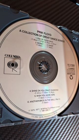Pink Floyd - CD: A Collection of Great Dance Songs