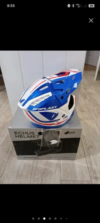 Casco Motocross UFO Plast T XXL Nuevo