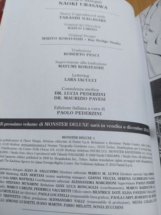 Volume 1 Prima Edizione Monster Deluxe ITA