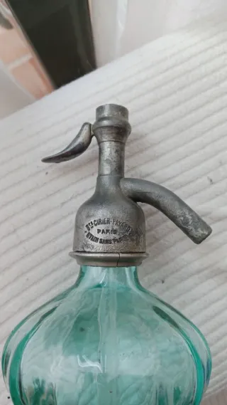 Excepcional Sifón Francés de Colección. Le Mans.