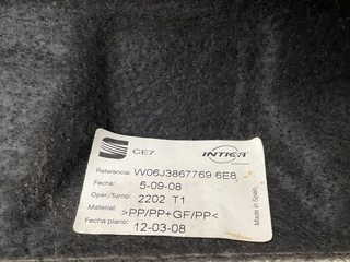 Bandeja Maletero Seat Ibiza 08-17