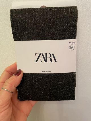 2 collant invernali Zara e Calzedonia, nero, M