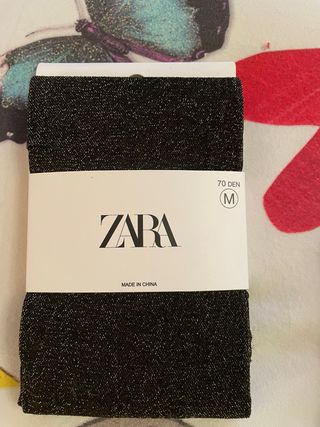 2 collant invernali Zara e Calzedonia, nero, M