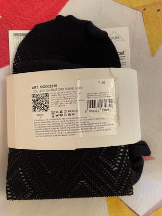 2 collant invernali Zara e Calzedonia, nero, M