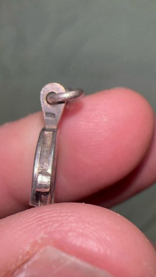 Leontina de plata maciza de ley 33gr de plata