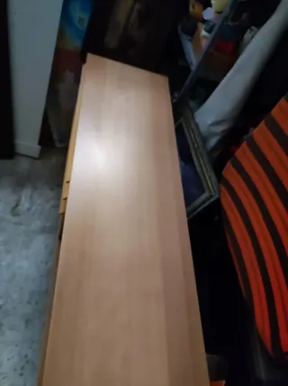 Mueble recibidor de madera