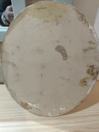 Placa relieve querubín vintage