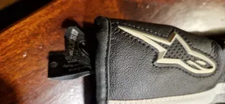 Guantes Moto Alpinestars cuero, talla S