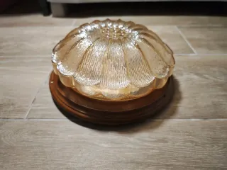 Plafón de cristal clásico