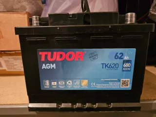 Batería Tudor AGM 62Ah 680A
