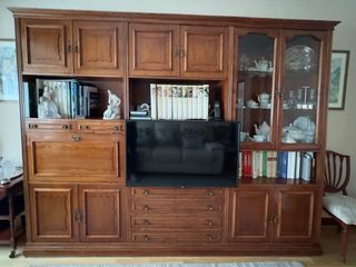 Mueble de salón madera maciza