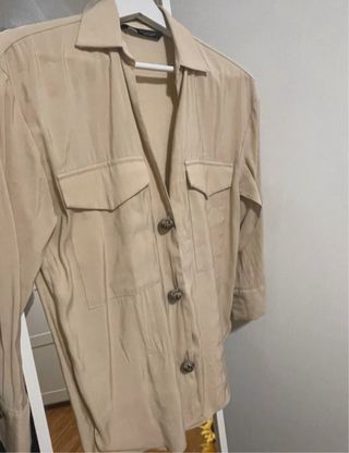 Camisa botones ZARA