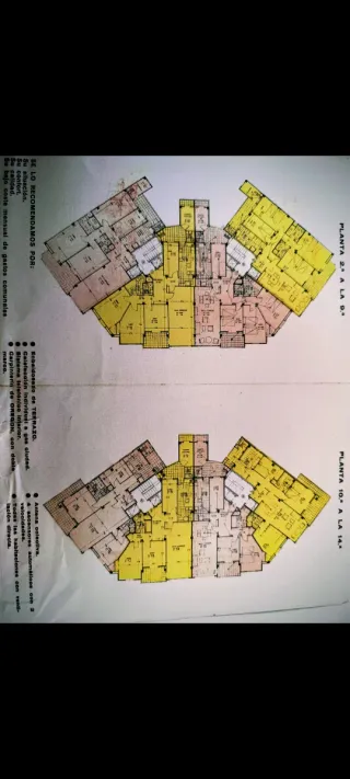 2 pisos en venta en edificio hornabeque