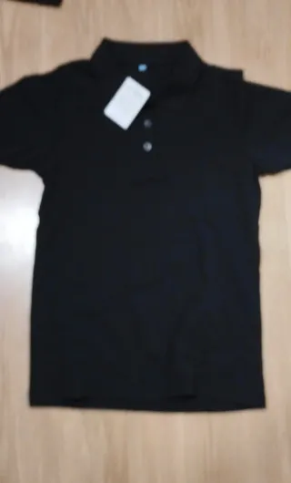 2 pantalones y polos El Corte Inglés negros