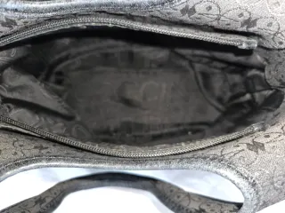 Borsa tela Coccinelle nera