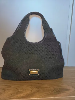 Borsa tela Coccinelle nera