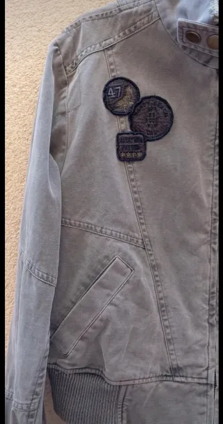 Chaqueta y Sudadera Gris