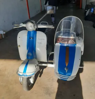 Lambretta Li con sidecar