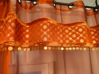 Juego de cortinas y colchas