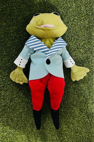 Peluche Rana Príncipe IKEA