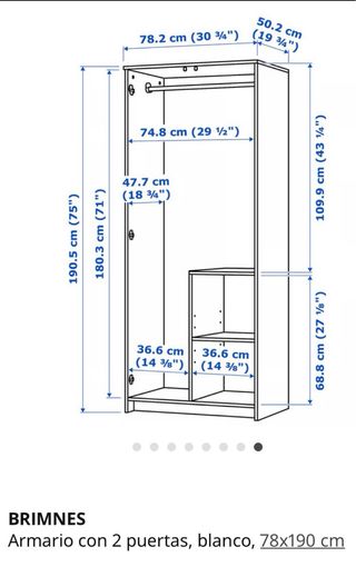 Mueble cajonera blanco