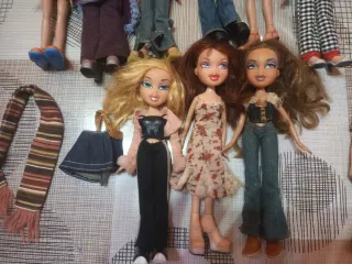 Lotto Bambole Bratz Originali Vintage