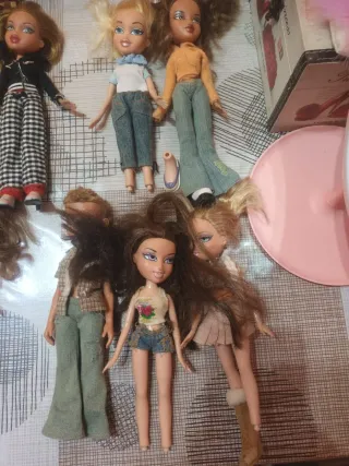 Lotto Bambole Bratz Originali Vintage