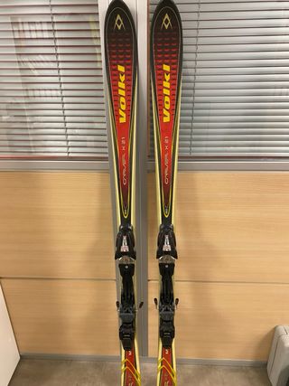 Sci Volkl 160cm con attacchi