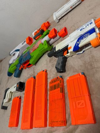 Pack Nerf Retaliator + Doble Punch + accesorios