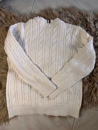 Maglione Tommy Hilfiger bianco