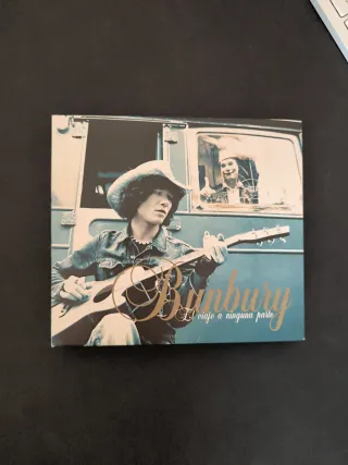 Doble CD Bunbury El viaje a ninguna parte