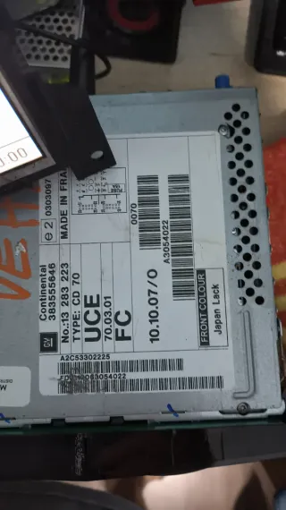 CD70 NAVI Opel Astra H Zafira B