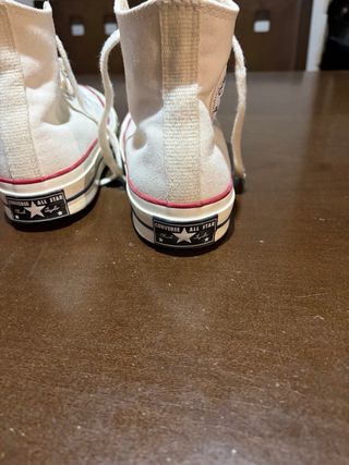 Zapatillas Converse Altas Beige