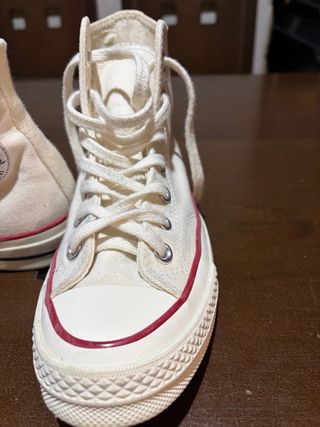Zapatillas Converse Altas Beige