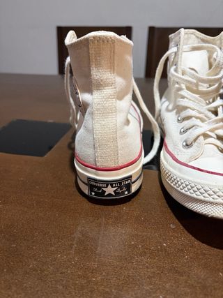 Zapatillas Converse Altas Beige