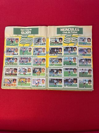 Album Cromos Liga 84/85 1ª División
