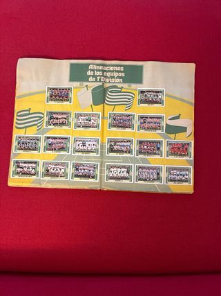 Album Cromos Liga 84/85 1ª División