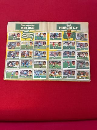Album Cromos Liga 84/85 1ª División