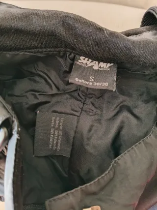 Conjunto esquí mujer rosa y negro