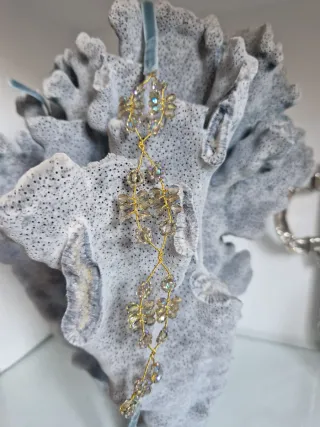 Gargantilla/Choker con cuentas