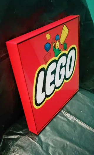Insegna luminosa Lego