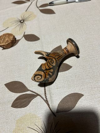 Frammento vaso greco IV sec. a.C.