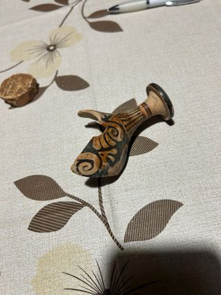 Frammento vaso greco IV sec. a.C.