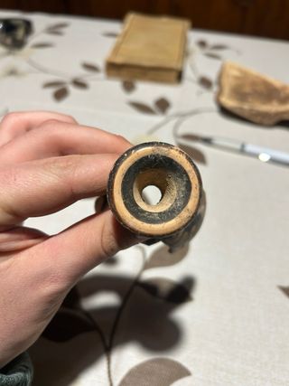 Frammento vaso greco IV sec. a.C.