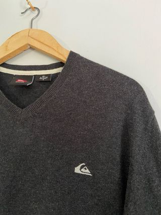 Jersey Quiksilver Gris Hombre