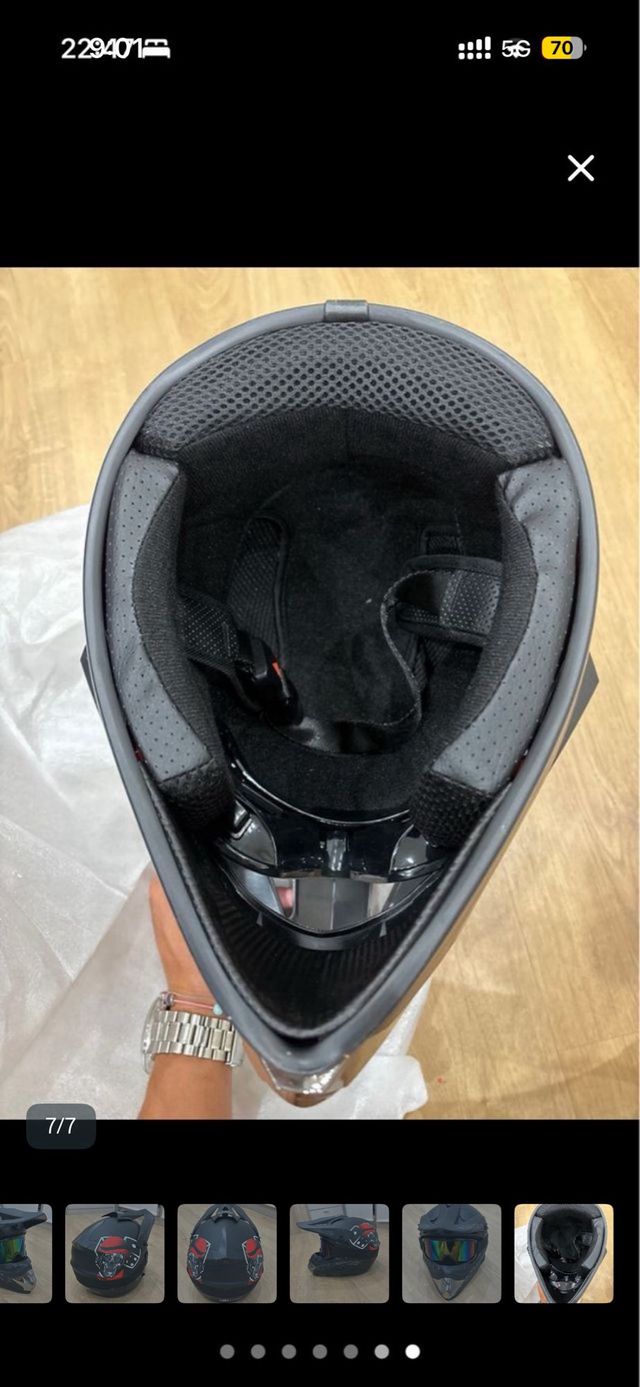 Casco bici patinete enduro