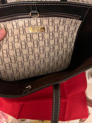 Bolso Shopper CH Beige