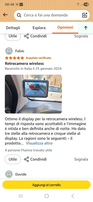 Auto Vox 5 pollici 720P .