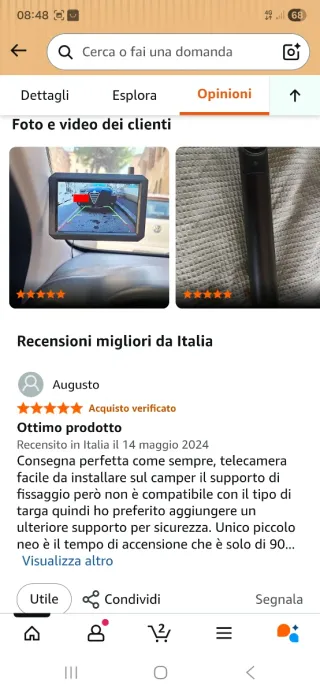 Auto Vox 5 pollici 720P .